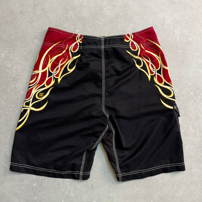 00’s Billabong Flame Board Shorts
