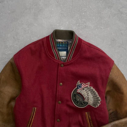 90’s O’Neill Leather Bomber Jacket (M)