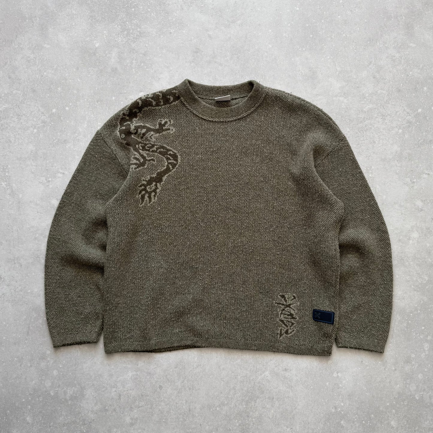 00’s Oxbow Dragon Knit Jumper (XL)