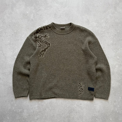 00’s Oxbow Dragon Knit Jumper (XL)