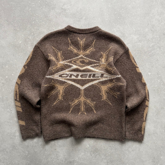 00's O'Neill V-Neck Knit Jumper (S)