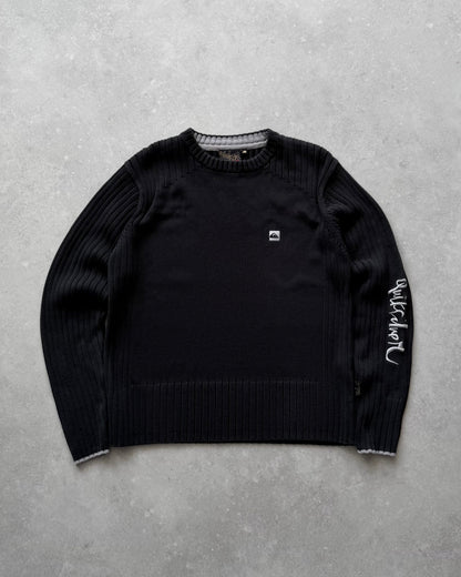 Vintage Quiksilver Cable Knit Jumper (M)