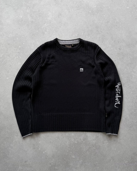 Vintage Quiksilver Cable Knit Jumper (M)