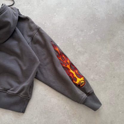 00’s Quiksilver Flame Hoodie (S)
