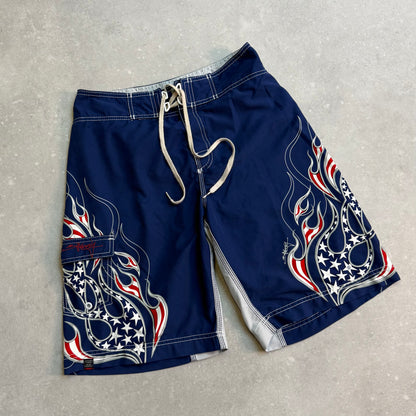 00’s Billabong Flame Board Shorts