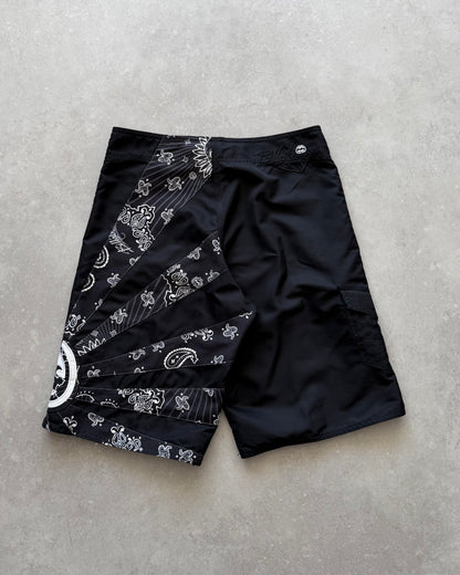 Vintage Billabong Rising Sun Paisley Boardshorts (32)
