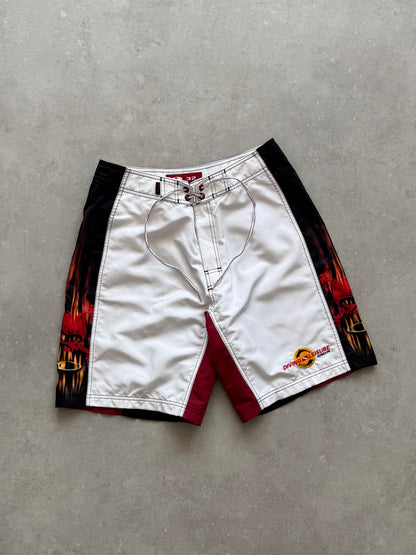 Vintage Oakley Flame Boardshorts (32)