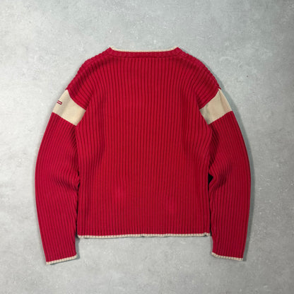 00’s Quiksilver Cable Knit Jumper (XS)
