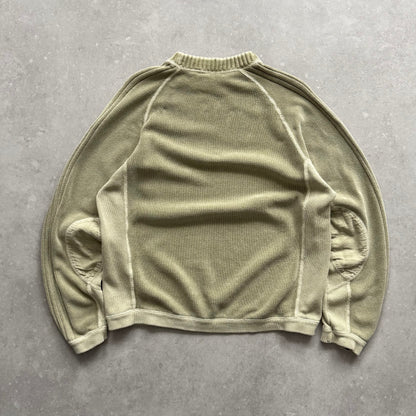 00's Quiksilver Corduroy Knit Jumper (M)