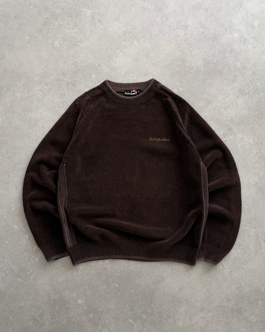 Vintage Quiksilver Corduroy Knit Jumper (L)