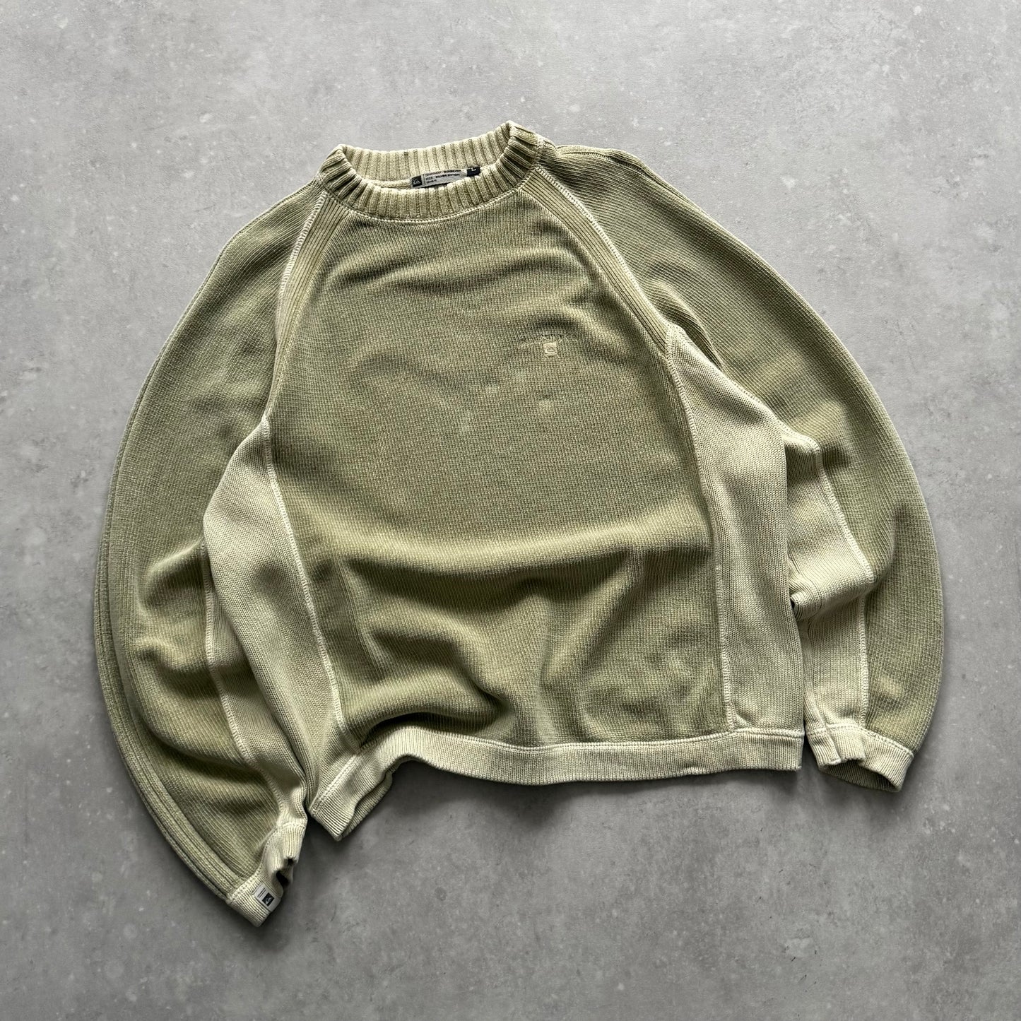 00's Quiksilver Corduroy Knit Jumper (M)