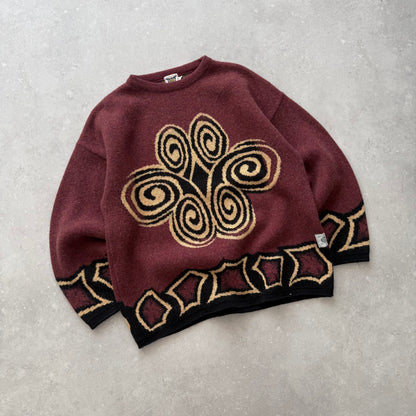 Vintage Quiksilver Knit Jumper (XL)