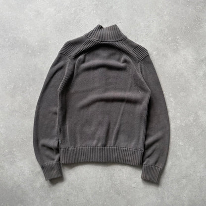 00’s O’Neill Zip-up Knit Jumper (M)