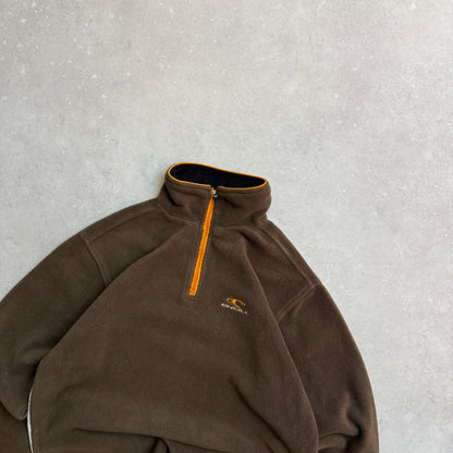 00’s Quiksilver 1/4 Zip Fleece (L)