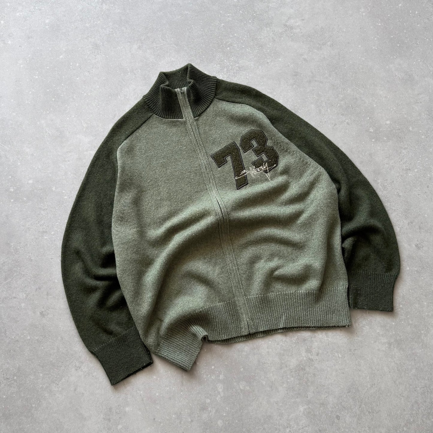 Vintage Billabong Full Zip Knit Jumper (XL)