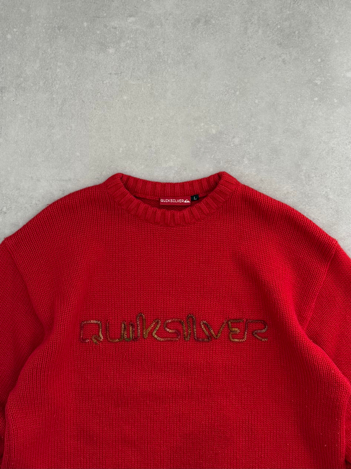 Vintage Quiksilver Knit Jumper (XL)