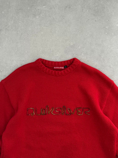Vintage Quiksilver Knit Jumper (XL)