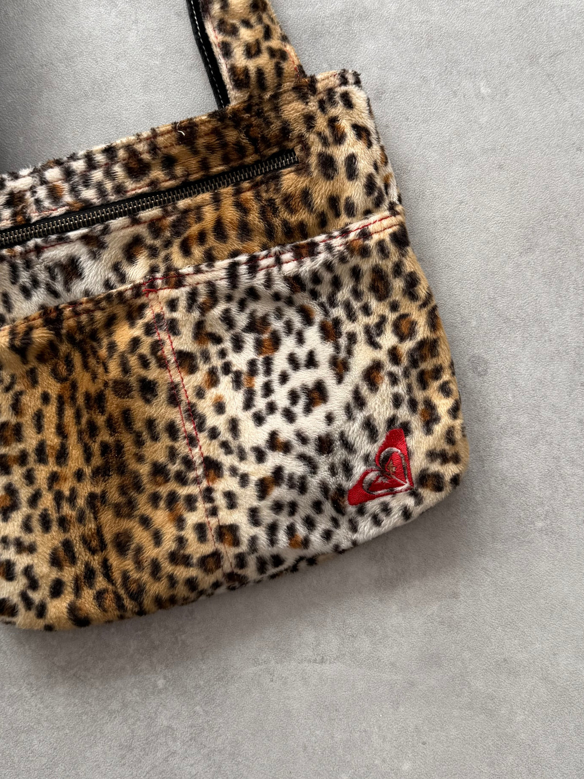 Vintage Roxy 2in1 Leopard Reversible Handbag