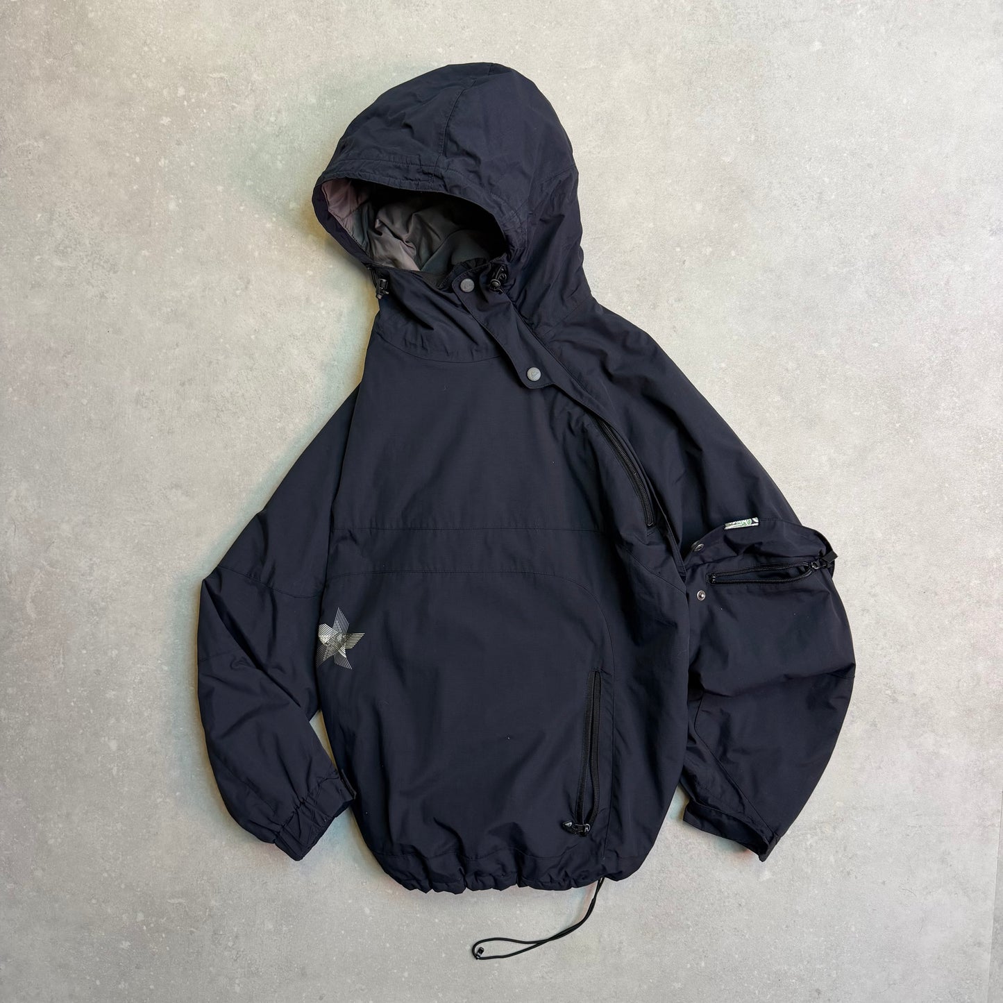 00’s Quiksilver Asymmetrical Zip Jacket (XL)
