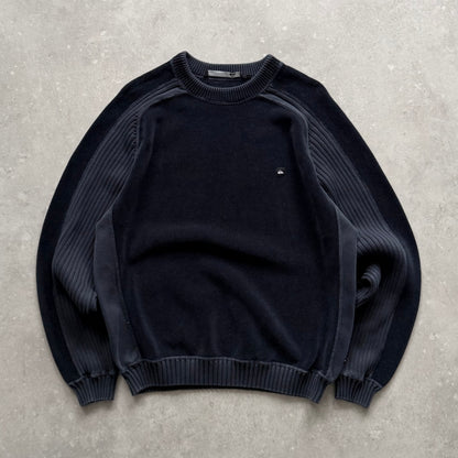 00's Quiksilver Corduroy Knit Jumper (M)