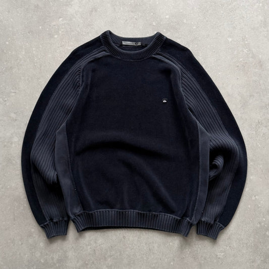00's Quiksilver Corduroy Knit Jumper (M)