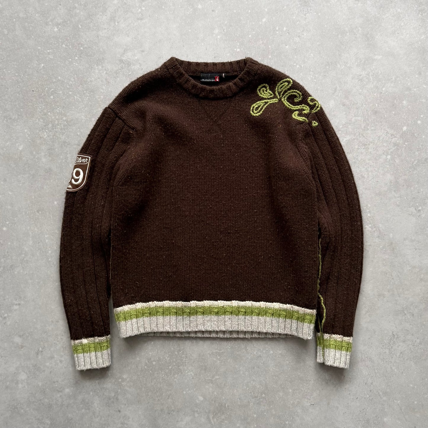 00's Quiksilver Knit Jumper (S)