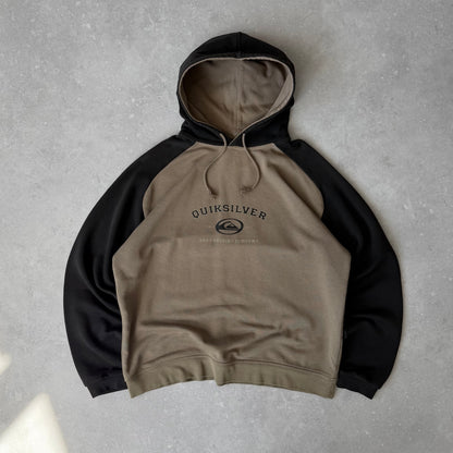 00's Quiksilver Two-Tone Hoodie (M)
