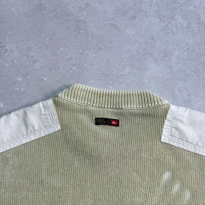 00’s Quiksilver Corduroy Knit Jumper (L)