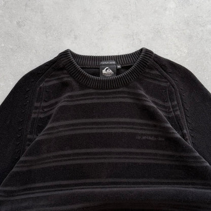 00’s Quiksilver Corduroy Knit Jumper (XL)