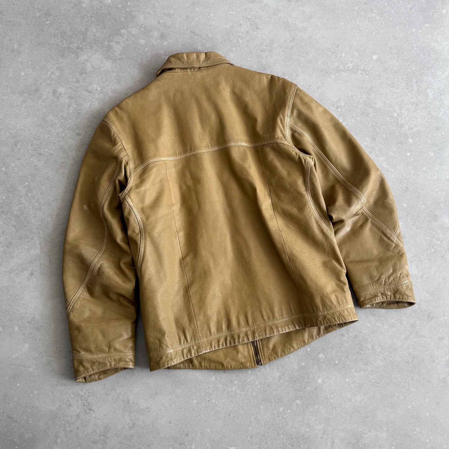 Vintage Rip Curl Leather Jacket (S)
