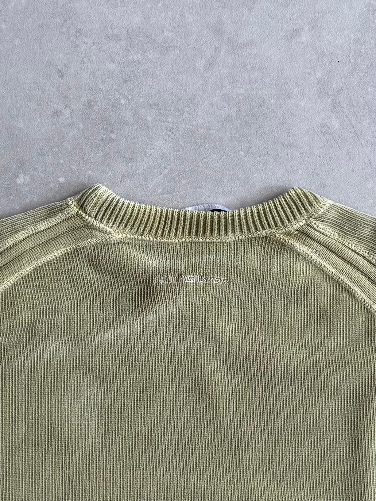 Vintage Quiksilver Corduroy Knit Jumper (L)