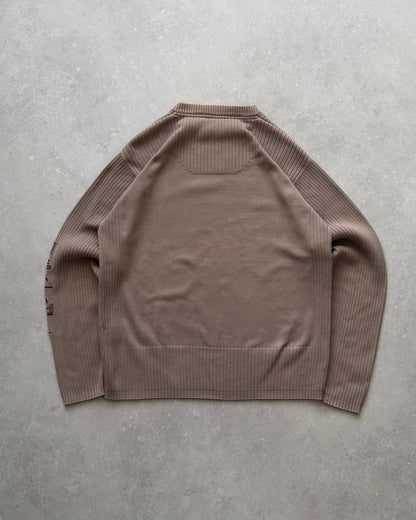 Vintage Quiksilver Cable Knit Jumper (M)