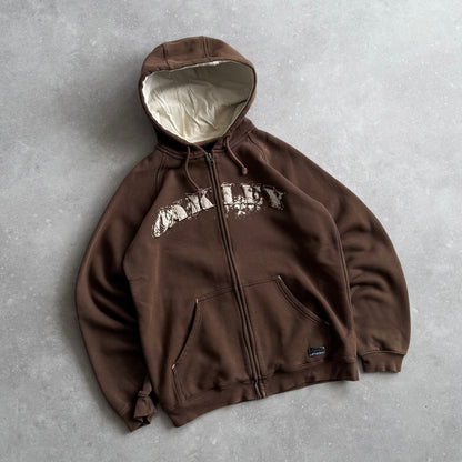Vintage Oakley Zip Up Hoodie (S)