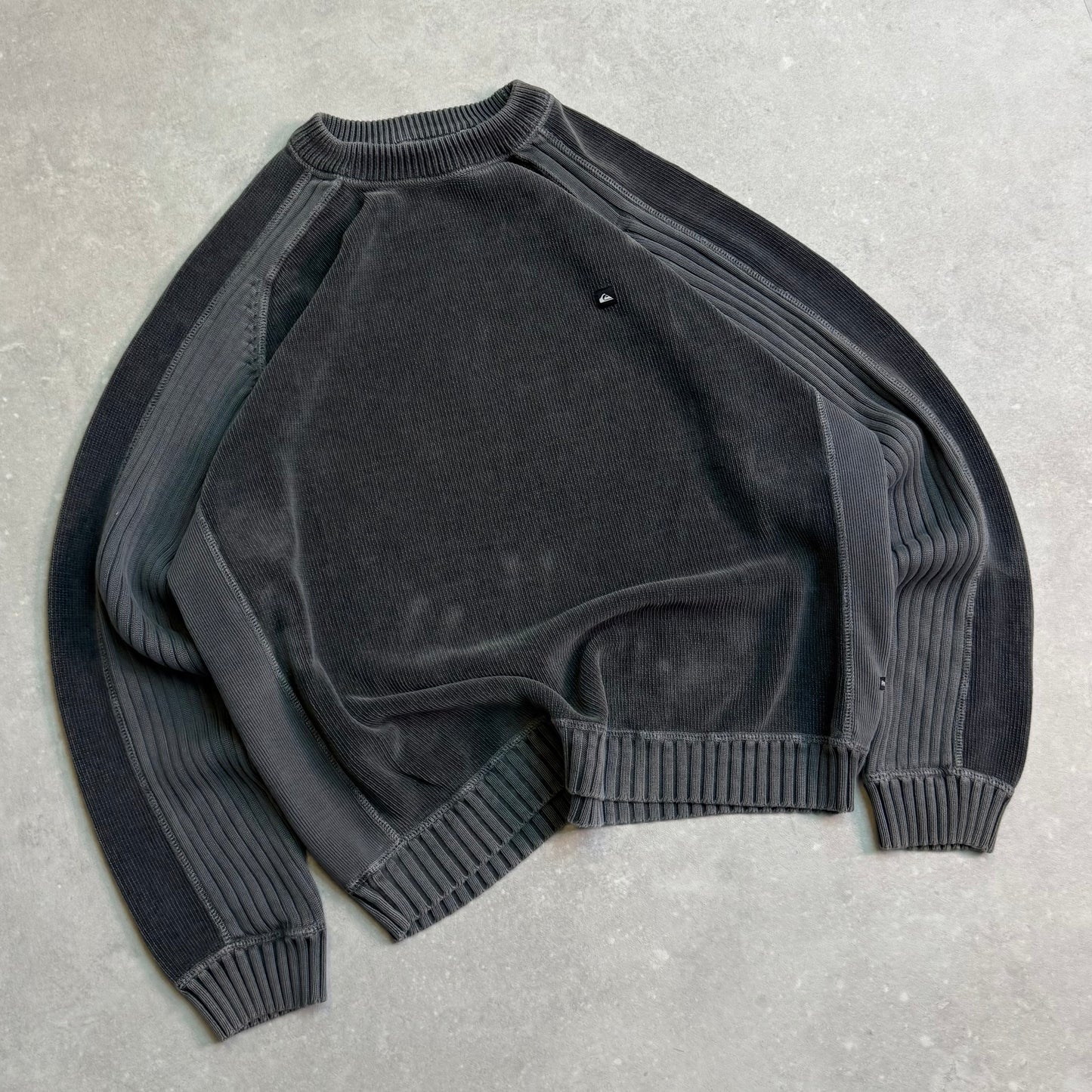 00’s Quiksilver Corduroy Knit Jumper (XL)