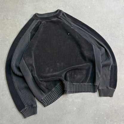 00’s Quiksilver Corduroy Knit Jumper (XL)