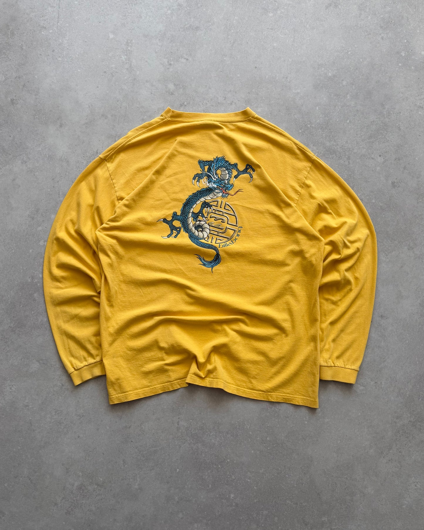 Vintage Billabong Dragon Long Sleeve T-shirt (L)