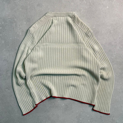 00’s Quiksilver Cable Knit Jumper (M)