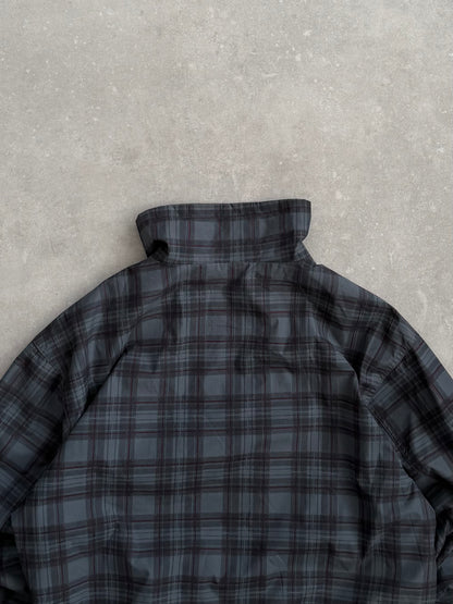 Vintage Quiksilver Plaid Windbreaker (L)
