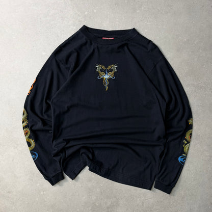 00's Quiksilver Dragon Long Sleeve Tee (S)