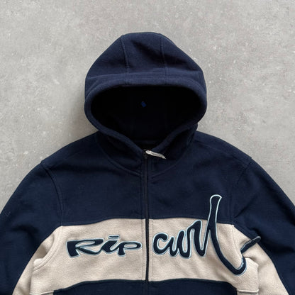Vintage Rip Curl Fleece Zip-up Hoodie (L)