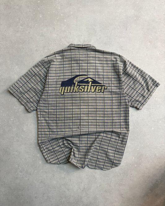 90’s Big Logo Quiksilver Shirt (L)