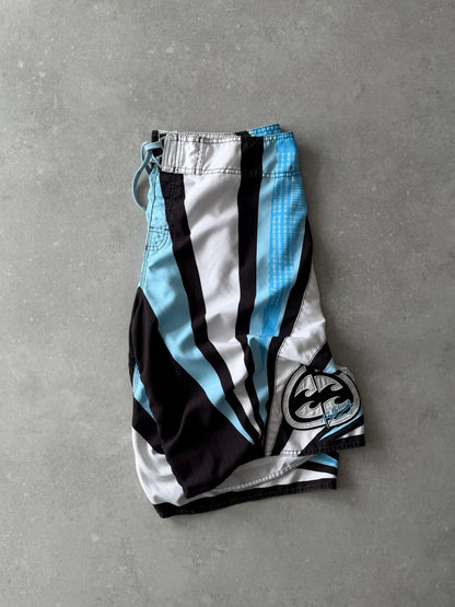 Vintage Billabong Andy Irons Samurai Boardshorts (36)