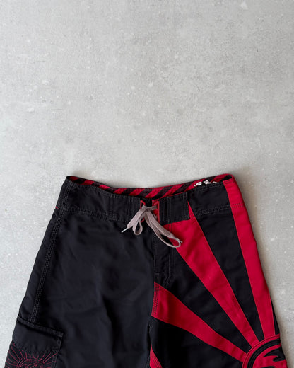 Vintage Billabong Andy Irons Rising Sun Boardshorts (28)