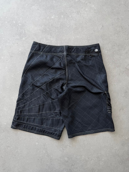 Vintage Billabong Andy Irons Rising Sun Boardshorts (34)