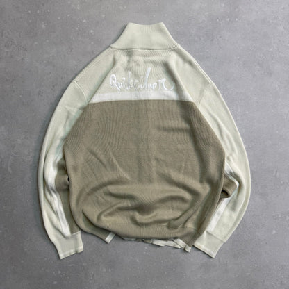 00’s Quiksilver Full Zip Knit Jumper (L)