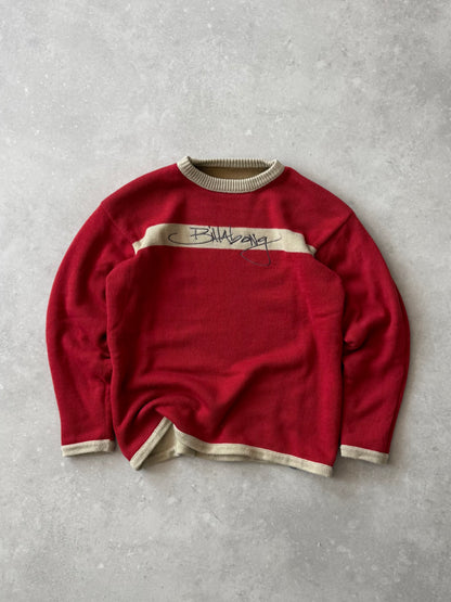 Vintage Billabong Reversible Knit Jumper (L)