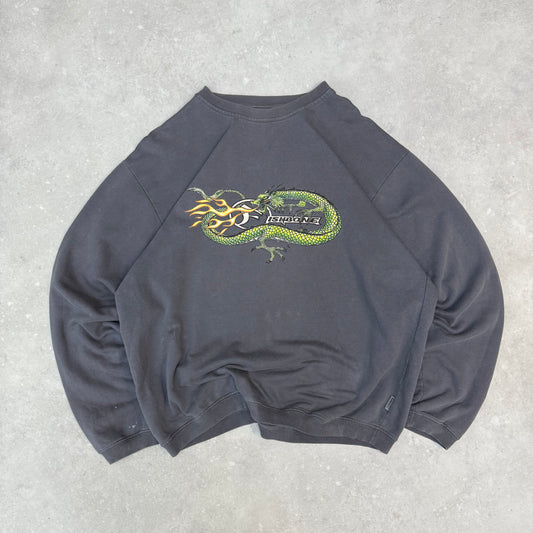 90’s Fishbone Dragon Sweatshirt