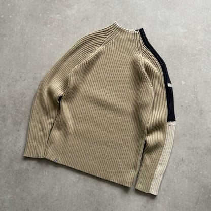 00's Quiksilver Cable Knit Jumper (S)