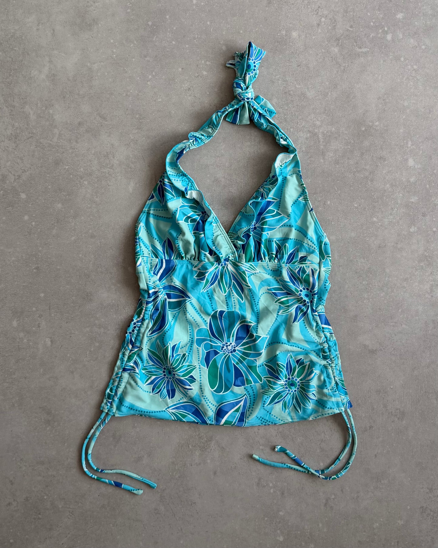 Y2K Tankini Halter Top (L)