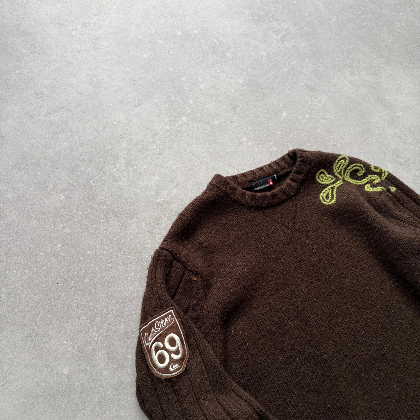 00's Quiksilver Knit Jumper (S)